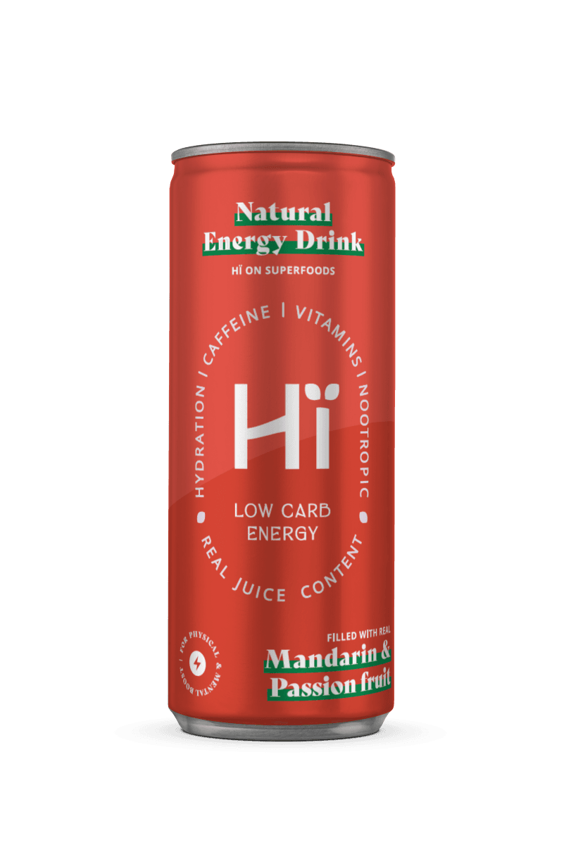 Hi Drinks Red Can