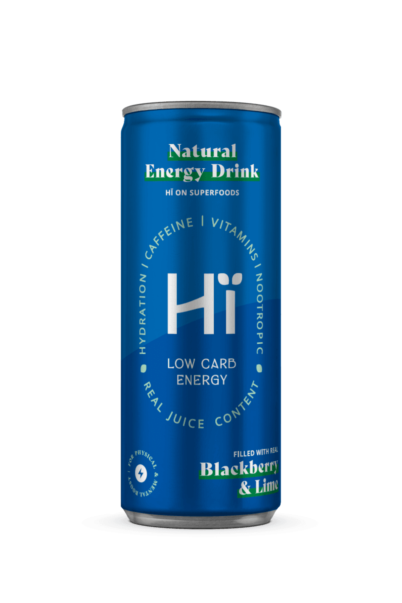 Hi Drinks Blue Can
